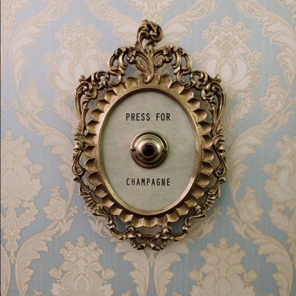 but first, champagne. Art - framed message. - Picture 10 of 16